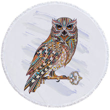 Owl Round Towel