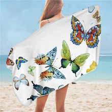 Flying Butterflies Bath & Beach Towel